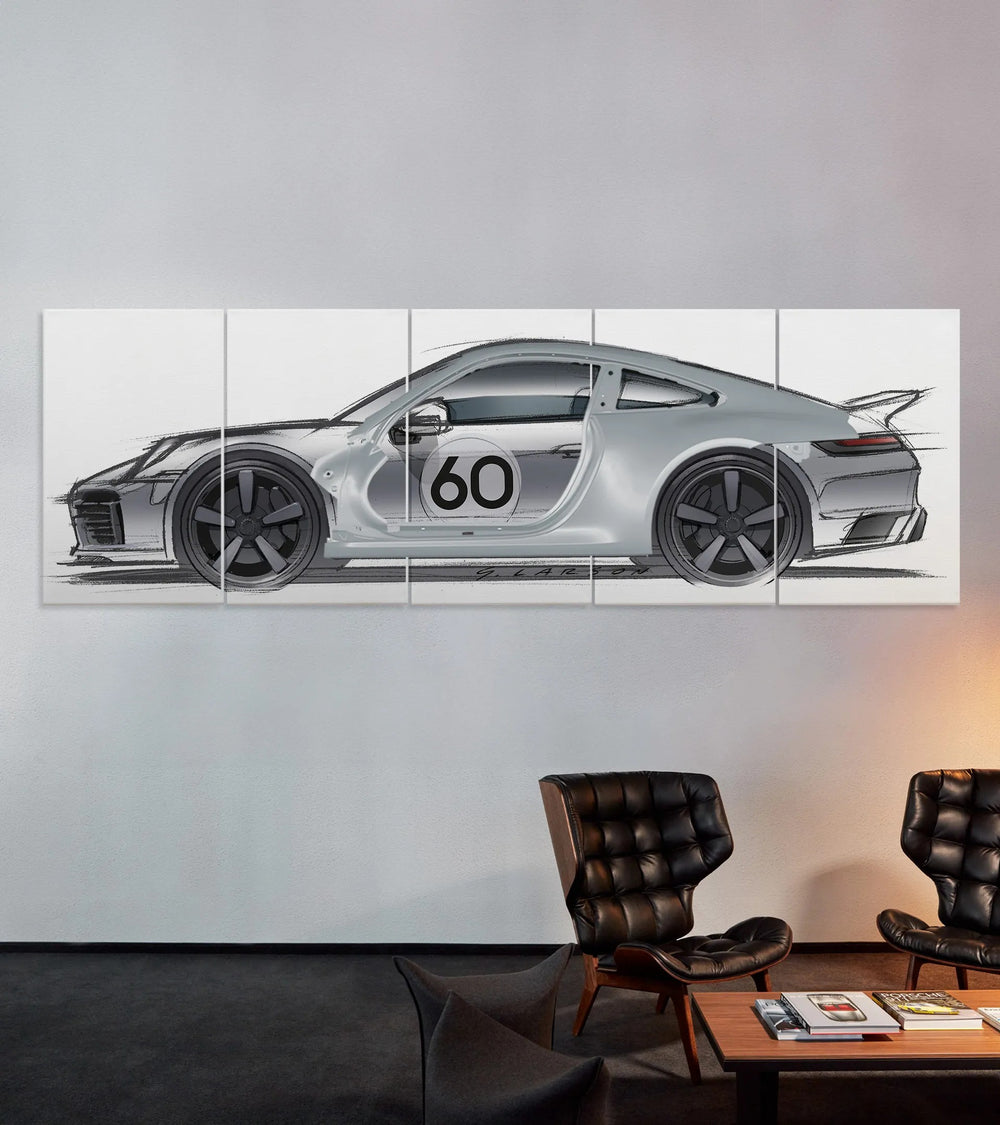 911 Sport Classic Art Sculpture – Heritage