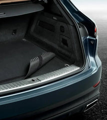 Reversible luggage-compartment mat with Nubuk surround - Cayenne (E2 & E2 II)