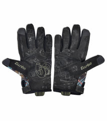 Porsche Assembly Gloves in Dress Mackenzie Green Tartan