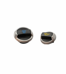 Porsche Oil and Coolant Caps in Aluminum Look for 911 (992)