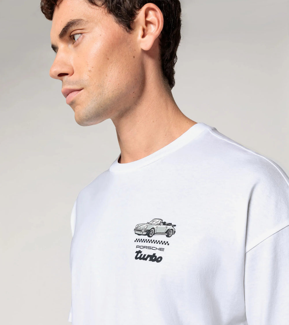 Porsche Turbo Club Back Print Graphic T-Shirt – Porsche Turbo