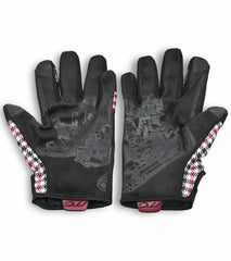 Porsche Classic Assembly Gloves in Red Pepita