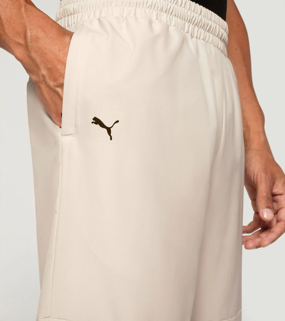 Woven tech trousers