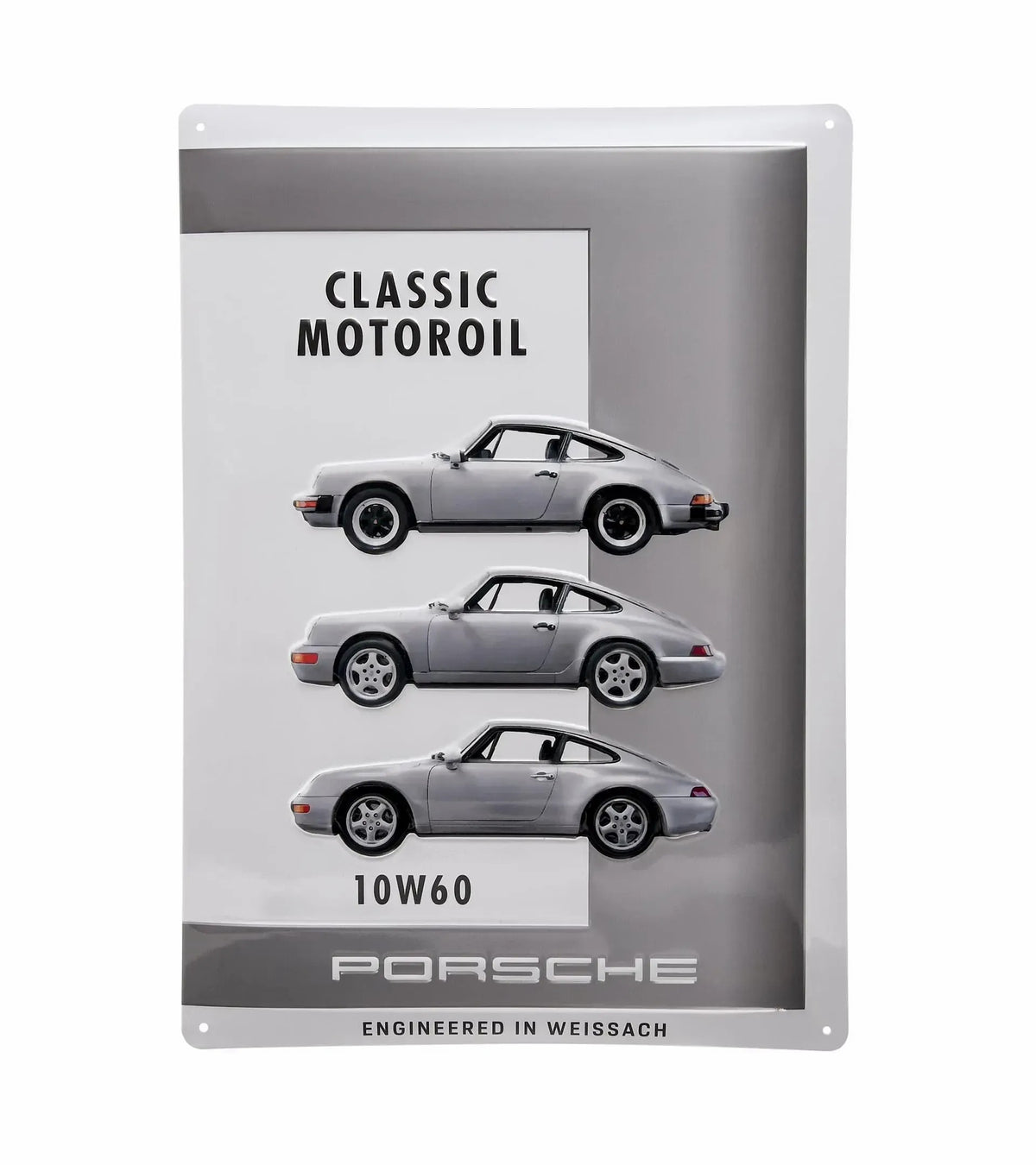 Metal plate – Motoroil 10W60